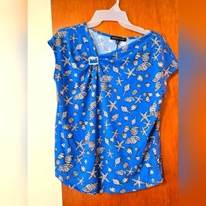 Adrienne Vittadini Seashell Blouse